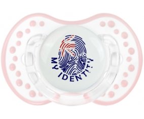 Empreinte My Identity les Îles Cook Sucette LOVI Dynamic Retro-blanc-rose-tendre classique