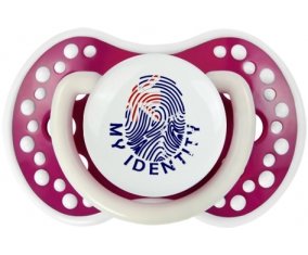 Empreinte My Identity les Îles Cook Sucette LOVI Dynamic Fuchsia phosphorescente