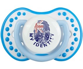 Empreinte My Identity les Îles Cook Sucette LOVI Dynamic Blanc-bleu phosphorescente