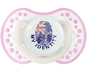 Empreinte My Identity les Îles Cook Sucette LOVI Dynamic Blanc-rose phosphorescente