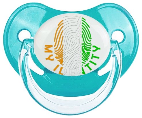 Empreinte My Identity Côte d'Ivoire Tétine Physiologique Bleue classique