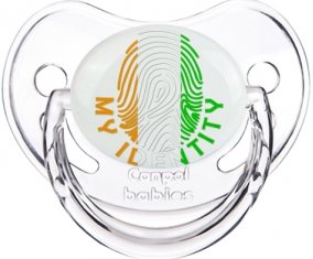 Empreinte My Identity Côte d'Ivoire Tétine Physiologique Transparent classique