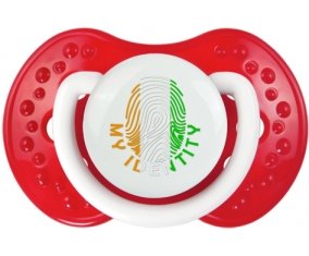 Empreinte My Identity Côte d'Ivoire Sucete LOVI Dynamic Blanc-rouge classique