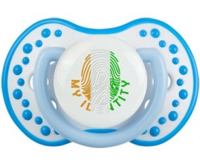 Empreinte My Identity Côte d'Ivoire Sucete LOVI Dynamic Blanc-bleu phosphorescente