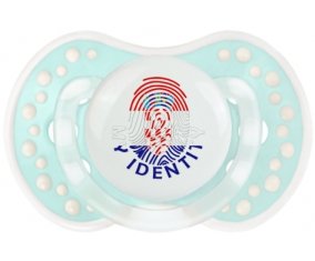 Empreinte My Identity Croatie Tétine LOVI Dynamic Retro-turquoise-lagon classique