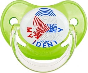 Empreinte My Identity Cuba Sucette Physiologique Vert classique