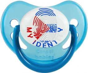 Empreinte My Identity Cuba Sucette Physiologique Bleue phosphorescente