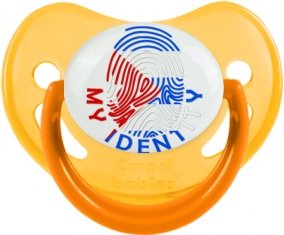 Empreinte My Identity Cuba Sucette Physiologique Jaune phosphorescente