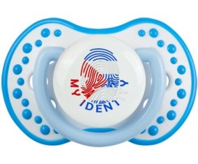 Empreinte My Identity Cuba Sucette LOVI Dynamic Blanc-bleu phosphorescente