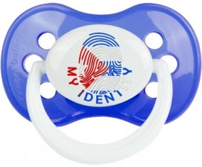 Empreinte My Identity Cuba Tétine Anatomique Bleu classique