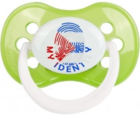 Empreinte My Identity Cuba Tétine Anatomique Vert classique