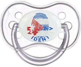 Empreinte My Identity Cuba Tétine Anatomique Transparente classique