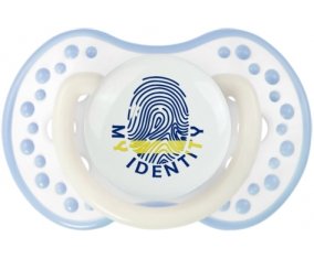 Empreinte My Identity Curacao Sucette LOVI Dynamic Blanc-cyan classique