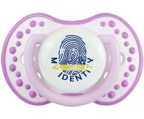 Empreinte My Identity Curacao Sucette LOVI Dynamic Blanc-mauve classique