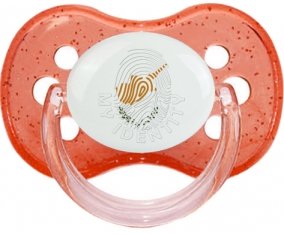 Empreinte My Identity Chypre Sucete Cerise Rouge à paillette