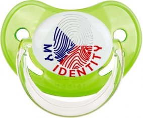 Empreinte My Identity République Tchèque Sucete Physiologique Vert classique