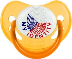 Empreinte My Identity République Tchèque Sucete Physiologique Jaune phosphorescente