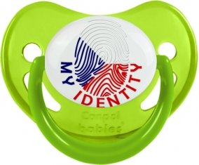 Empreinte My Identity République Tchèque Sucete Physiologique Vert phosphorescente