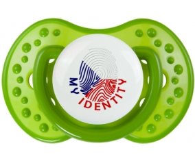 Empreinte My Identity République Tchèque : Tétine LOVI Dynamic personnalisée
