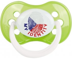 Empreinte My Identity République Tchèque Sucette Anatomique Vert classique