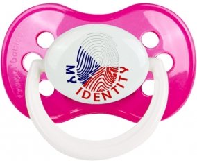 Empreinte My Identity République Tchèque Sucette Anatomique Rose foncé classique