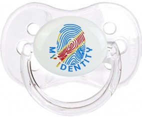 Empreinte My Identity République Démocratique du Congo Sucette Cerise Transparent classique