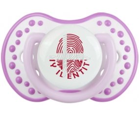 Empreinte My Identity Danemark Sucette LOVI Dynamic Blanc-mauve classique