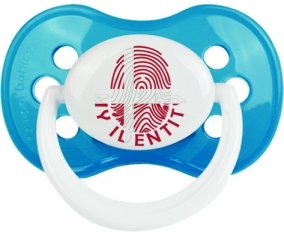 Empreinte My Identity Danemark Sucette Anatomique Cyan classique
