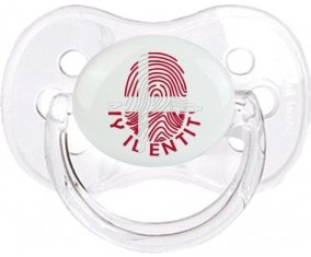 Empreinte My Identity Danemark Tétine Cerise Transparent classique