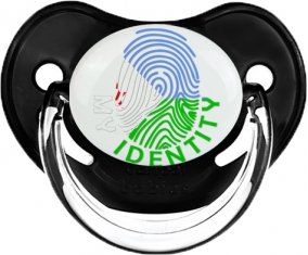 Empreinte My Identity Djibouti Tétine Physiologique Noir classique