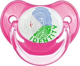 Empreinte My Identity Djibouti Tétine Physiologique Rose classique