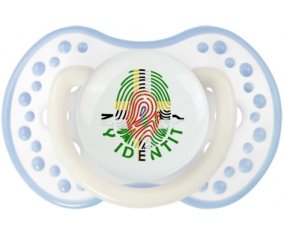 Empreinte My Identity Dominique Tétine LOVI Dynamic Blanc-cyan classique