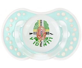 Empreinte My Identity Dominique Tétine LOVI Dynamic Retro-turquoise-lagon classique