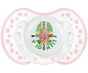 Empreinte My Identity Dominique Tétine LOVI Dynamic Retro-blanc-rose-tendre classique