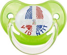 Empreinte My Identity République Dominicaine Sucette Physiologique Vert classique