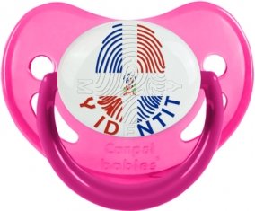 Empreinte My Identity République Dominicaine Sucette Physiologique Rose phosphorescente