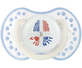 Empreinte My Identity République Dominicaine Sucette LOVI Dynamic Blanc-cyan classique
