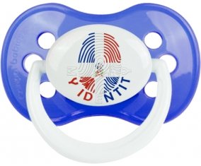 Empreinte My Identity République Dominicaine Tétine Anatomique Bleu classique