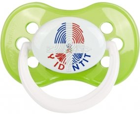Empreinte My Identity République Dominicaine Tétine Anatomique Vert classique
