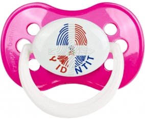 Empreinte My Identity République Dominicaine Tétine Anatomique Rose foncé classique