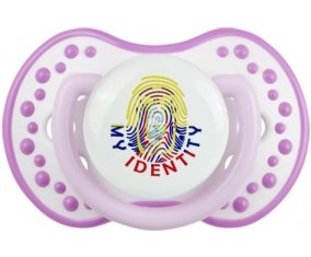 Empreinte My Identity Equateur Sucette LOVI Dynamic Blanc-mauve classique