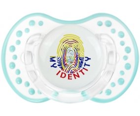 Empreinte My Identity Equateur Sucette LOVI Dynamic Retro-blanc-lagon classique
