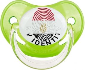 Empreinte My Identity Egypte Tétine Physiologique Vert classique