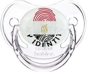 Empreinte My Identity Egypte Tétine Physiologique Transparent classique
