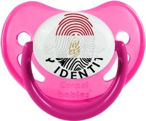 Empreinte My Identity Egypte Tétine Physiologique Rose phosphorescente