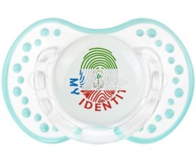Empreinte My Identity Guinée Équatoriale Sucette LOVI Dynamic Retro-blanc-lagon classique