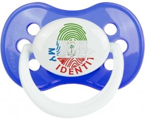 Empreinte My Identity Guinée Équatoriale : Sucette Anatomique personnalisée