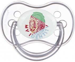 Empreinte My Identity Érythrée Sucete Anatomique Transparente classique