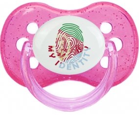 Empreinte My Identity Érythrée Sucete Cerise Rose à paillette