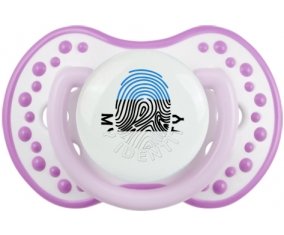 Empreinte My Identity Estonie Tétine LOVI Dynamic Blanc-mauve classique